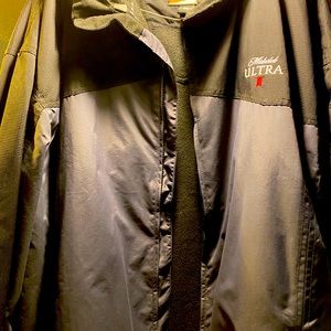 Men’s extra thick lined Michelob Ultra coat (2X)